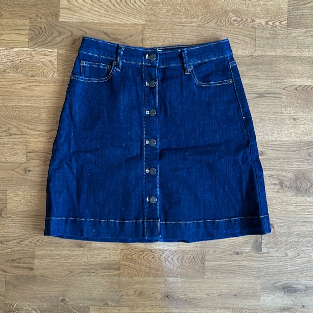 GAP denim mini skirt
